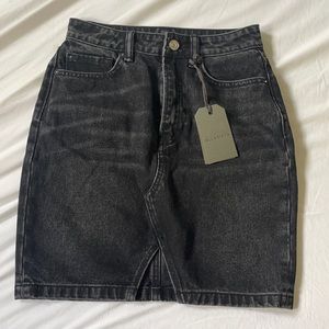 AllSaints Trudy Denim Skirt (2)
